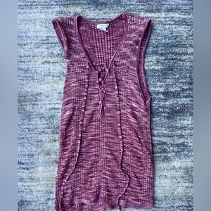 Forever 21 Women’s knit pink/red top.